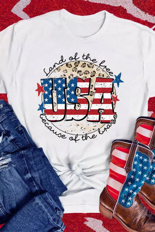 USA tee