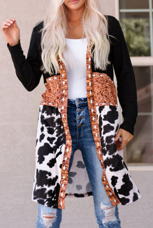 Western Open front Cardigan