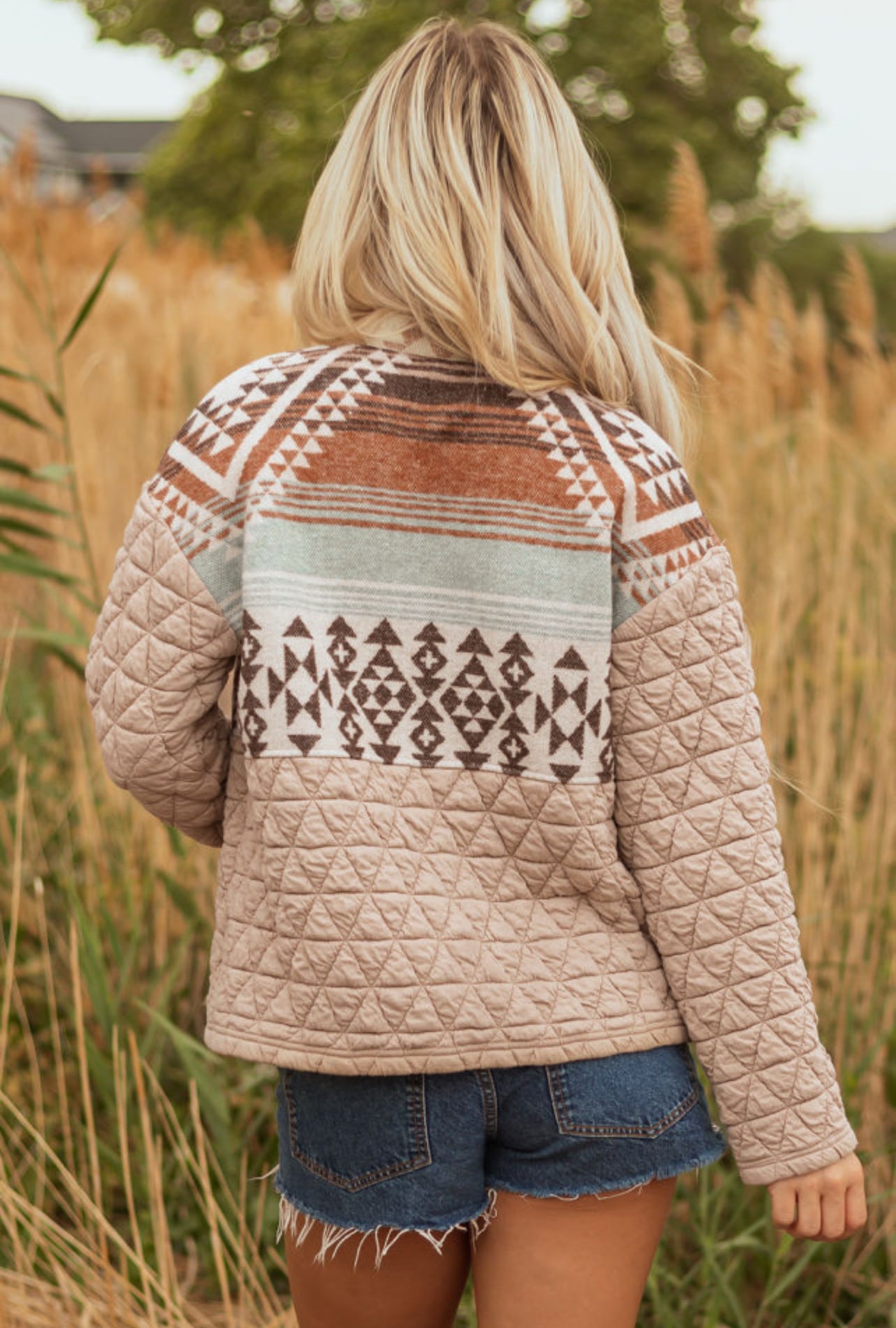 Quilted Patchwork Jacket
