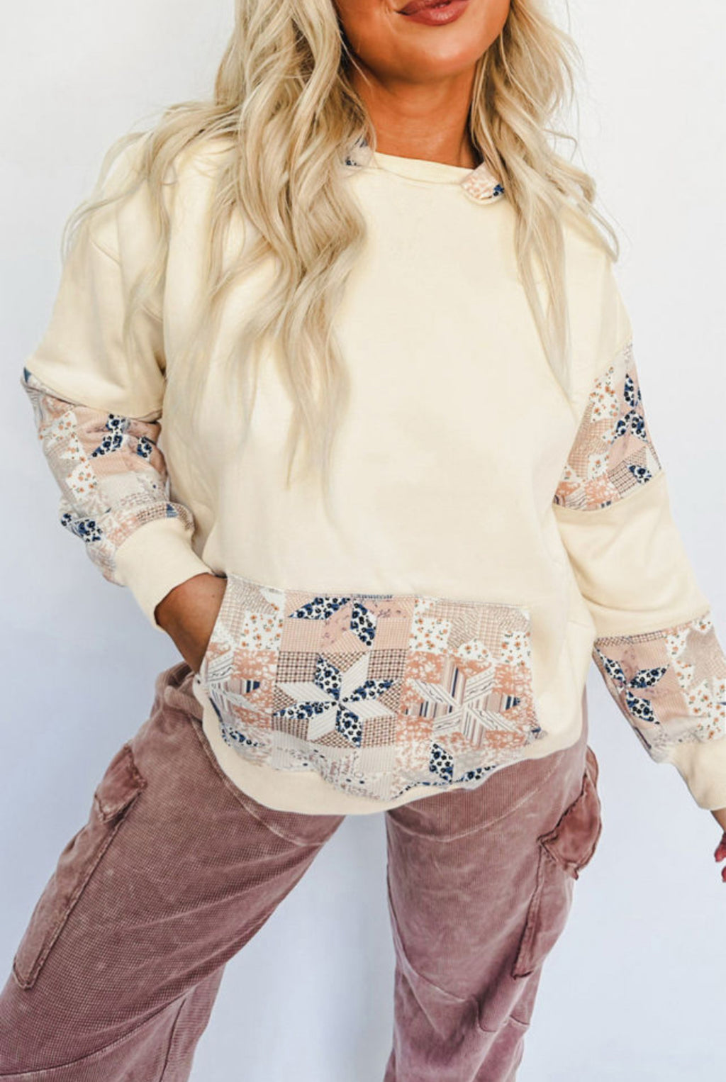 Patchwork Hoodie