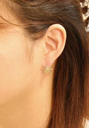 Starburst Post Earring