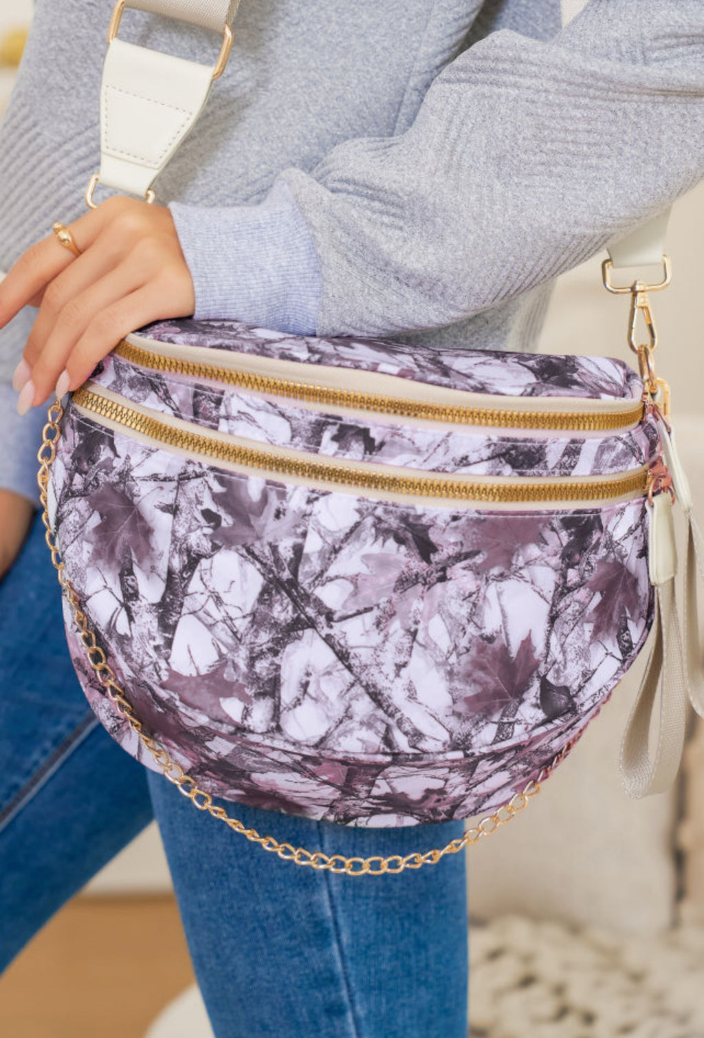 Camouflage Sling Crossbody Bag