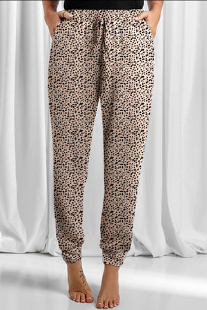 Animal Print Joggers