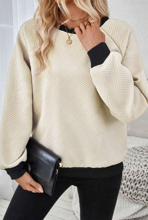 Jet Stream Textured Blouse