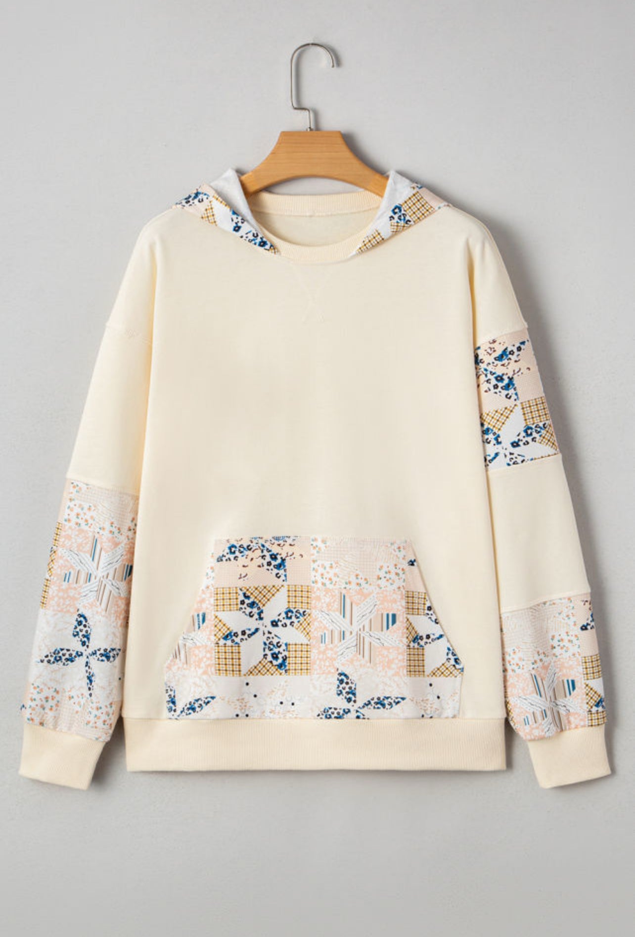 Patchwork Hoodie