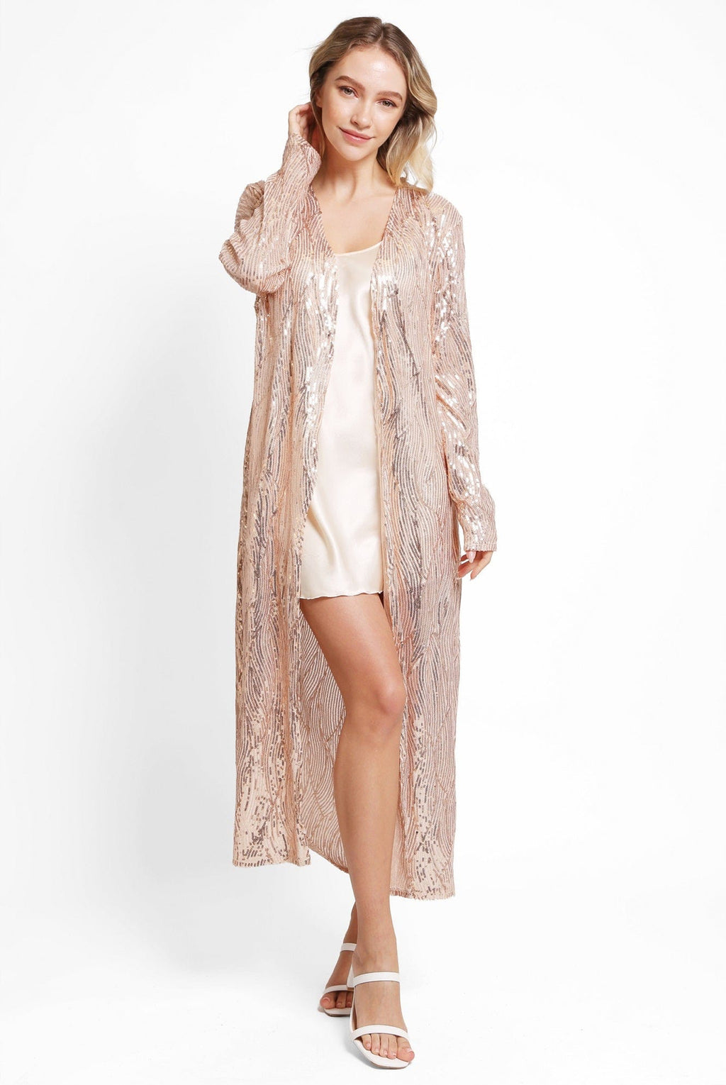 Sequin Kimono