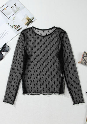 Star Mesh Top