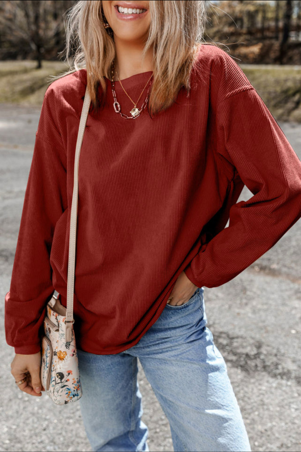 Corded Pullover
