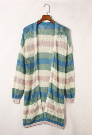 Hollowed Knit Cardigan