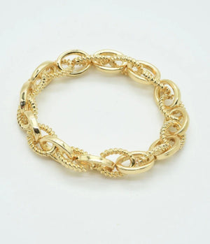 Stretch Chain Link Bracelet