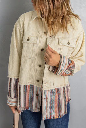 Boho Corduroy Jacket