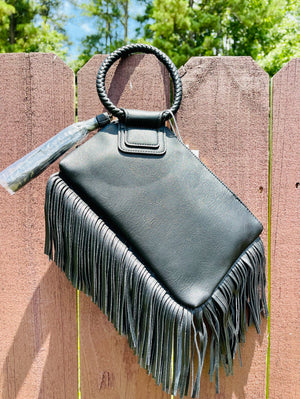 Fringe Wristlet