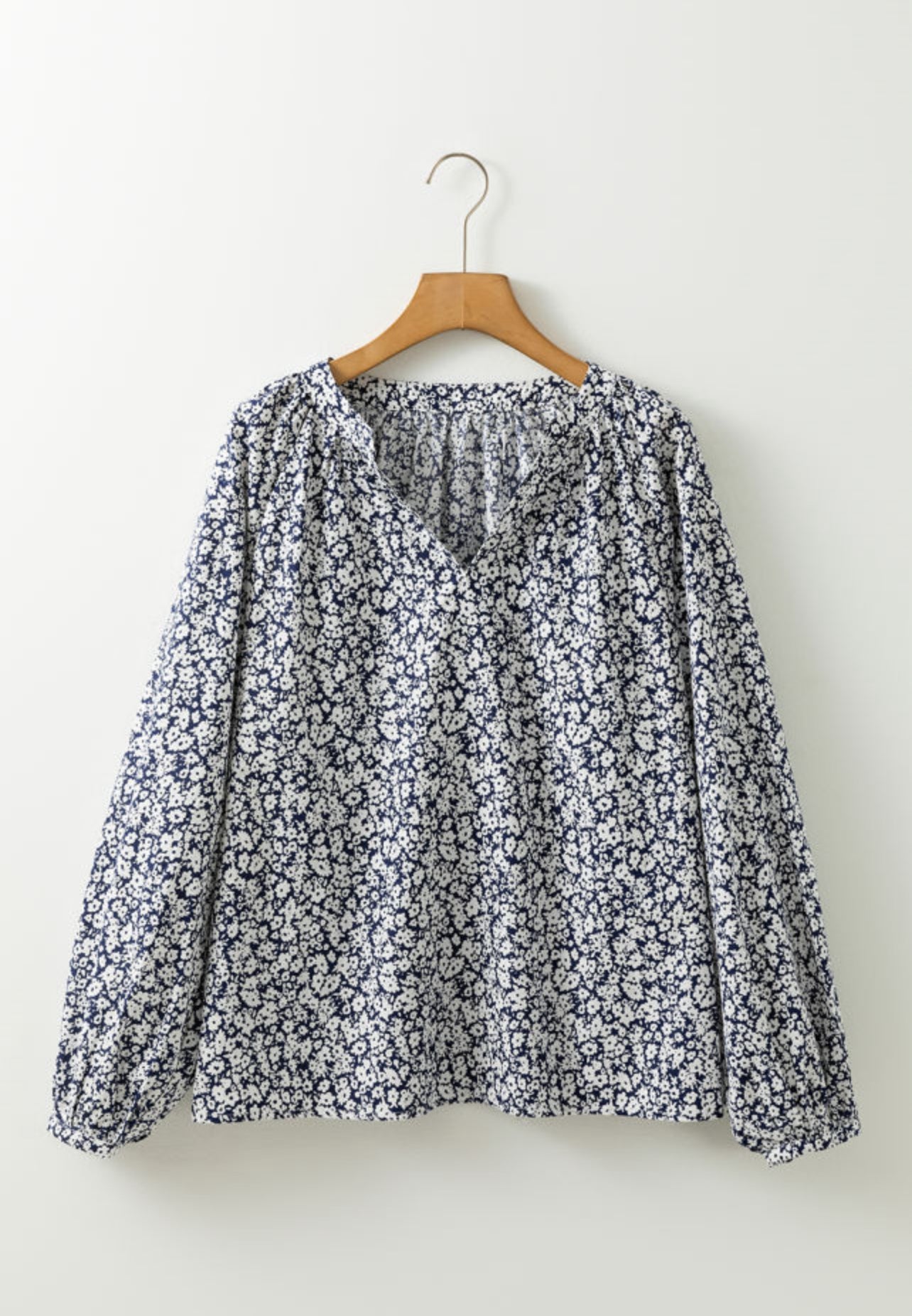 Floral Puff Sleeve Blouse