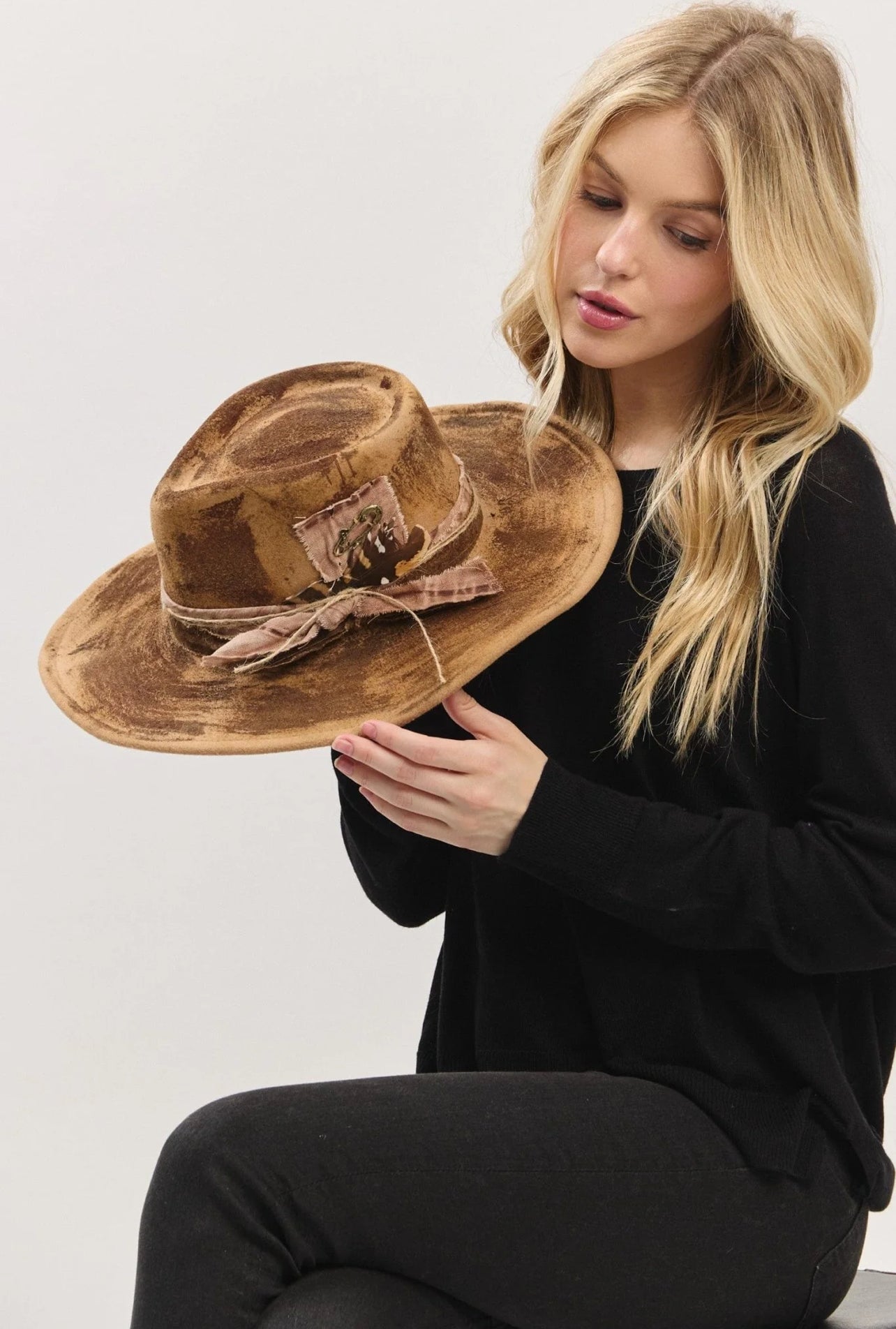 Caroline 2in1 Rustic Hat