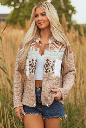 Quilted Patchwork Jacket