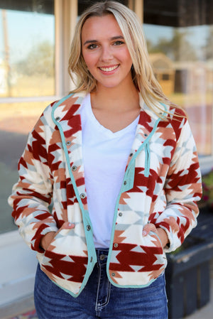 Aztec Fleece Jacket