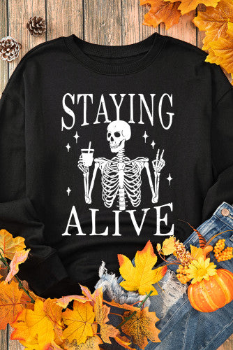 Staying Alive Crewneck