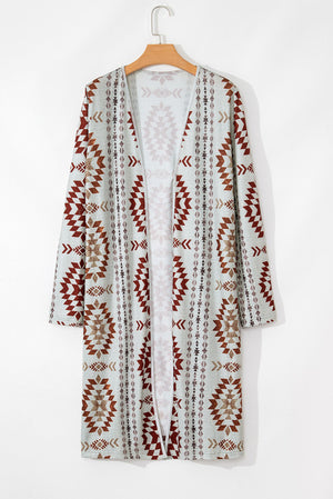 Long Aztec Cardigan