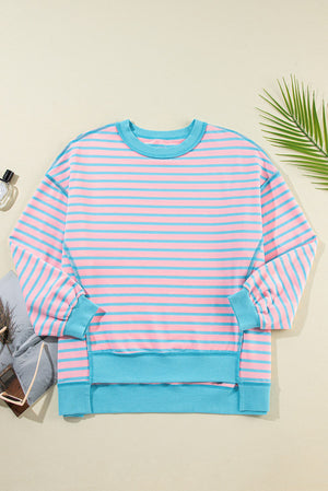 Pink and Blue Pullover