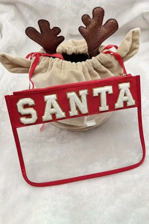 Santa Chennile Bag