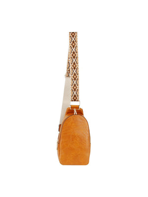 Camel Sling Bag with Guitar Strap