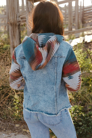 Aztec Denim Jacket